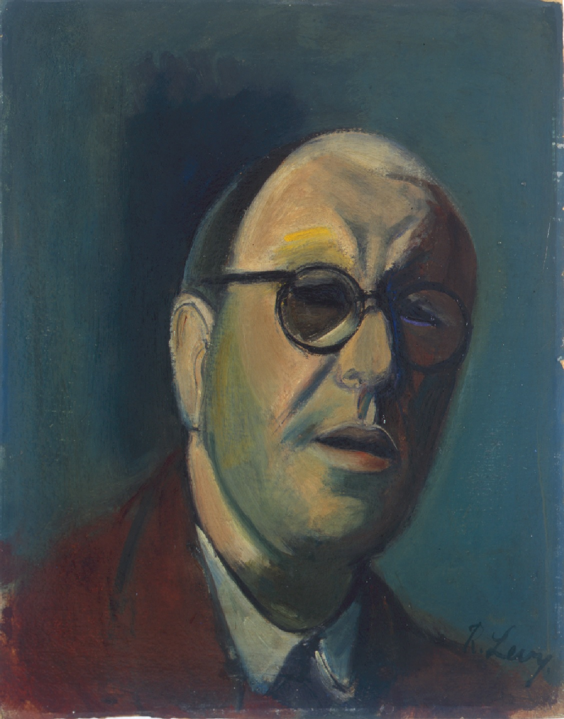 Rudolf Levy (1875 – 1944), Selbstbildnis IV, 1943